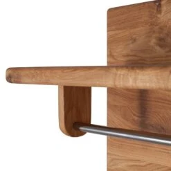 Porte-manteau Mural Anamur I -Promos Meubles Boutique garderobenpaneel anamur i wildeiche massiv 4764844