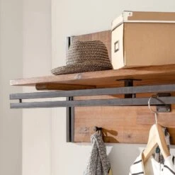 Panneau Porte-manteaux Manchester -Promos Meubles Boutique garderobenset manchester 5 teilig akazie massiv metall 4872532