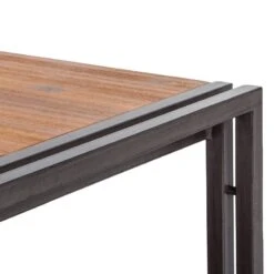 Console MANCHESTER -Promos Meubles Boutique konsole manchester akazie massiv metall 4873552