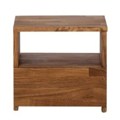 Table De Chevet ZoeWOOD I -Promos Meubles Boutique nachtkommode osiris eiche massiv geoelt 294587