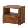 Table De Chevet ZoeWOOD I -Promos Meubles Boutique nachtkommode osiris eiche massiv geoelt 294592