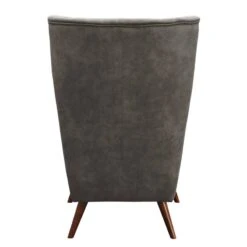 Fauteuil à Oreilles Madame Lebon II -Promos Meubles Boutique ohrensessel madame lebon ii microfaser dunkelgrau 4263620