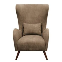 Fauteuil à Oreilles Madame Lebon II -Promos Meubles Boutique ohrensessel madame lebon ii microfaser latte macchiato 4263576