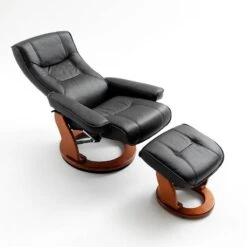 Fauteuil Relaxation Odenwald -Promos Meubles Boutique relaxsessel odenwald mit hocker weicher echtlederbezug 1361469