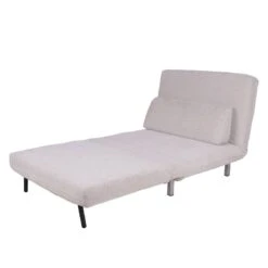 Fauteuil Convertible Copperfield Tissu -Promos Meubles Boutique schlafsessel copperfield webstoff stoff parsa beige grau 3943244