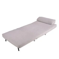 Fauteuil Convertible Copperfield Tissu -Promos Meubles Boutique schlafsessel copperfield webstoff stoff parsa beige grau 3943248