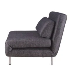 Fauteuil Convertible Copperfield Tissu -Promos Meubles Boutique schlafsessel copperfield webstoff stoff parsa grau schwarz 3943352