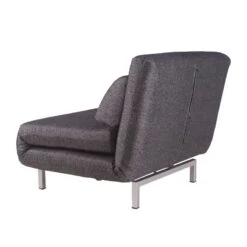 Fauteuil Convertible Copperfield Tissu -Promos Meubles Boutique schlafsessel copperfield webstoff stoff parsa grau schwarz 3943356