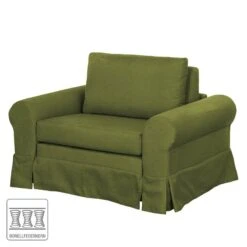 Fauteuil-lit Latina Country Avec Housse -Promos Meubles Boutique schlafsessel couvin webstoff avocado 4104640
