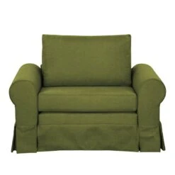 Fauteuil-lit Latina Country Avec Housse -Promos Meubles Boutique schlafsessel couvin webstoff avocado 4104644