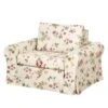 Fauteuil-lit Latina Country Avec Housse -Promos Meubles Boutique schlafsessel latina v flachgewebe gebluemt creme 4132812