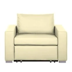 Fauteuil Convertible Latina Basic -Promos Meubles Boutique schlafsessel lewington kunstleder creme 2595098