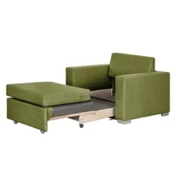 Fauteuil Convertible Latina Basic -Promos Meubles Boutique schlafsessel lewington webstoff gruen 538640