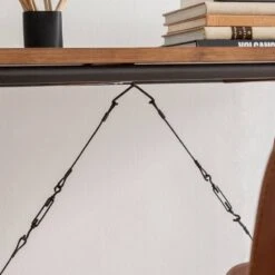 Bureau Atelier -Promos Meubles Boutique schreibtisch atelier akazie teilmassiv metall 3771332