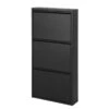 Armoire à Chaussures Cabinet -Promos Meubles Boutique schuhschrank cabinet metall schwarz 1293810