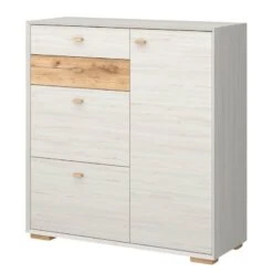 Armoire à Chaussures Calvi -Promos Meubles Boutique schuhschrank calvi pinie weiss dekor eiche 4254392