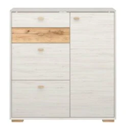 Armoire à Chaussures Calvi -Promos Meubles Boutique schuhschrank calvi pinie weiss dekor eiche 4254416