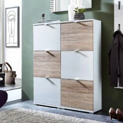 Meuble à Chaussures Colorado -Promos Meubles Boutique schuhschrank colorado ii weiss 523133