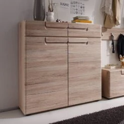 Armoire à Chaussures Lindley -Promos Meubles Boutique schuhschrank lindley eiche sanremo dekor 343021