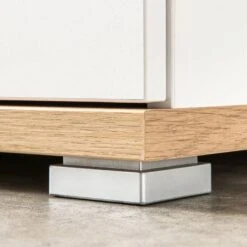 Meuble à Chaussures Nerola 17 Meuble à Chaussures Nerola -Promos Meubles Boutique schuhschrank nerola weiss eiche dekor 4244980