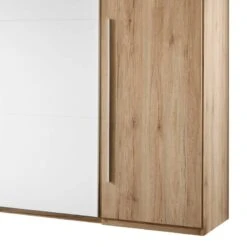 Armoire à Portes Coulissantes Crieff -Promos Meubles Boutique schwebetuerenschrank match 2 eiche sanremo dekor weiss 1859450