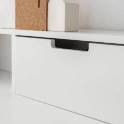 Bureau LINDHOLM -Promos Meubles Boutique sekretaer lindholm weiss eiche massiv 4012808