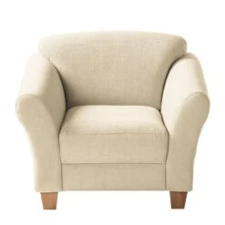 Fauteuil Cebu -Promos Meubles Boutique sessel cebu webstoff creme 4568144