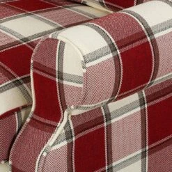 Fauteuil à Oreilles Colmar XL 35 Fauteuil à Oreilles Colmar XL -Promos Meubles Boutique sessel corteen webstoff rot beige 4283764