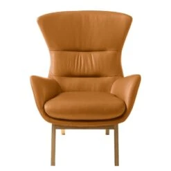 Fauteuil Hepburn I 26 Fauteuil Hepburn I -Promos Meubles Boutique sessel hepburn echtleder echtleder neka cognac 5024188