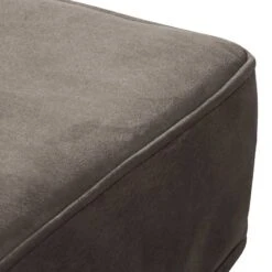 Fauteuil à Oreilles Miscol -Promos Meubles Boutique sessel miscol antiklederlook mit hocker braungrau 4886388