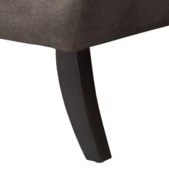 Fauteuil à Oreilles Miscol -Promos Meubles Boutique sessel miscol antiklederlook mit hocker braungrau 4886412