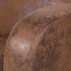 Fauteuil Tullow -Promos Meubles Boutique sessel tullow antiklederlook braun 405114