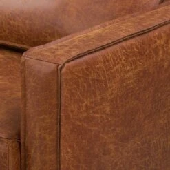 Fauteuil XL FORT DODGE -Promos Meubles Boutique sofa fort dodge 2 sitzer antiklederlook cognac 4669872