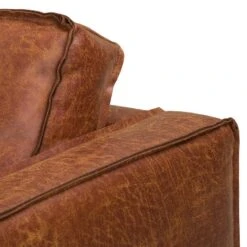 Fauteuil XL FORT DODGE -Promos Meubles Boutique sofa fort dodge 2 sitzer antiklederlook cognac 4669876
